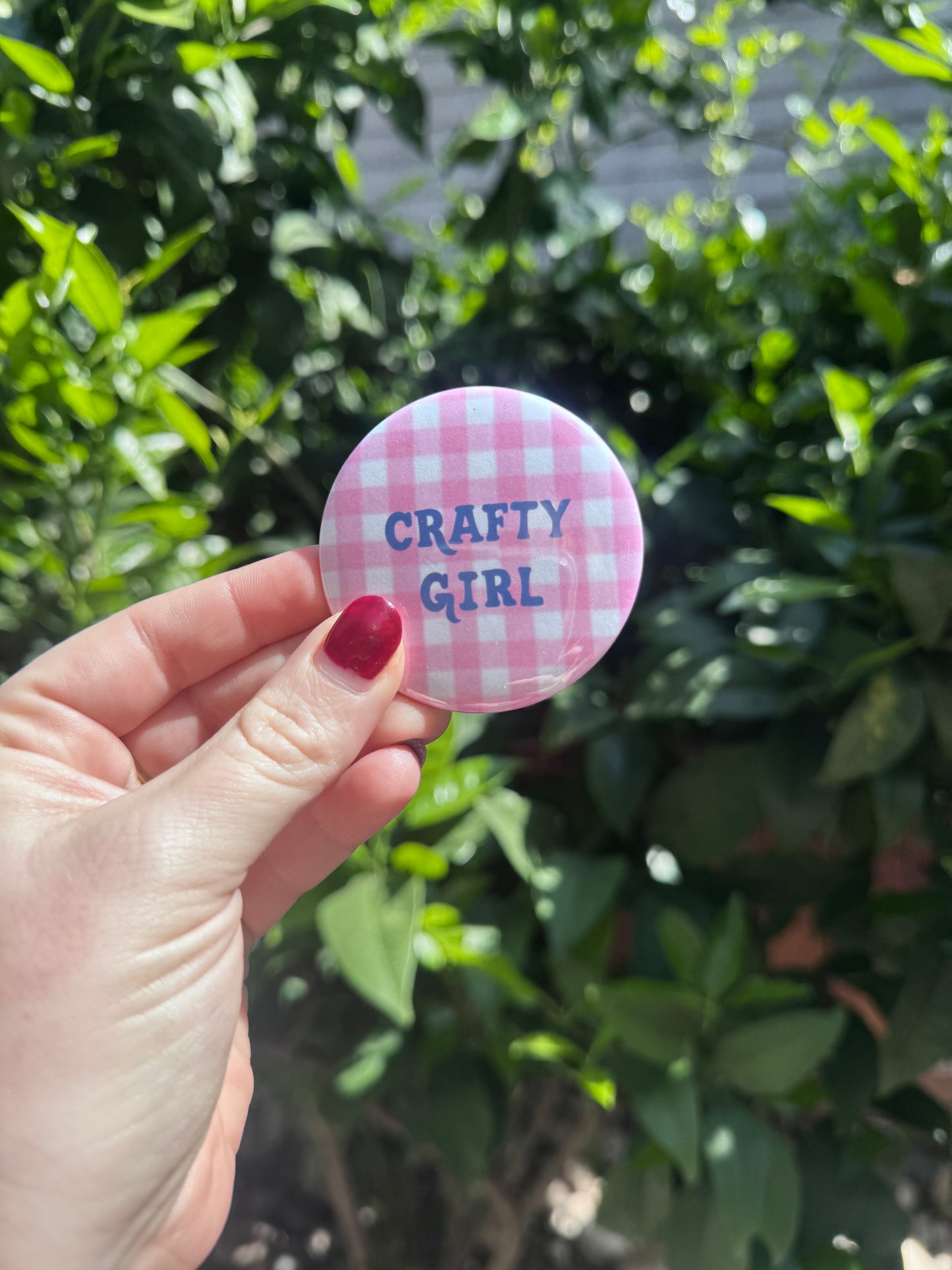 Crafty Girl Button