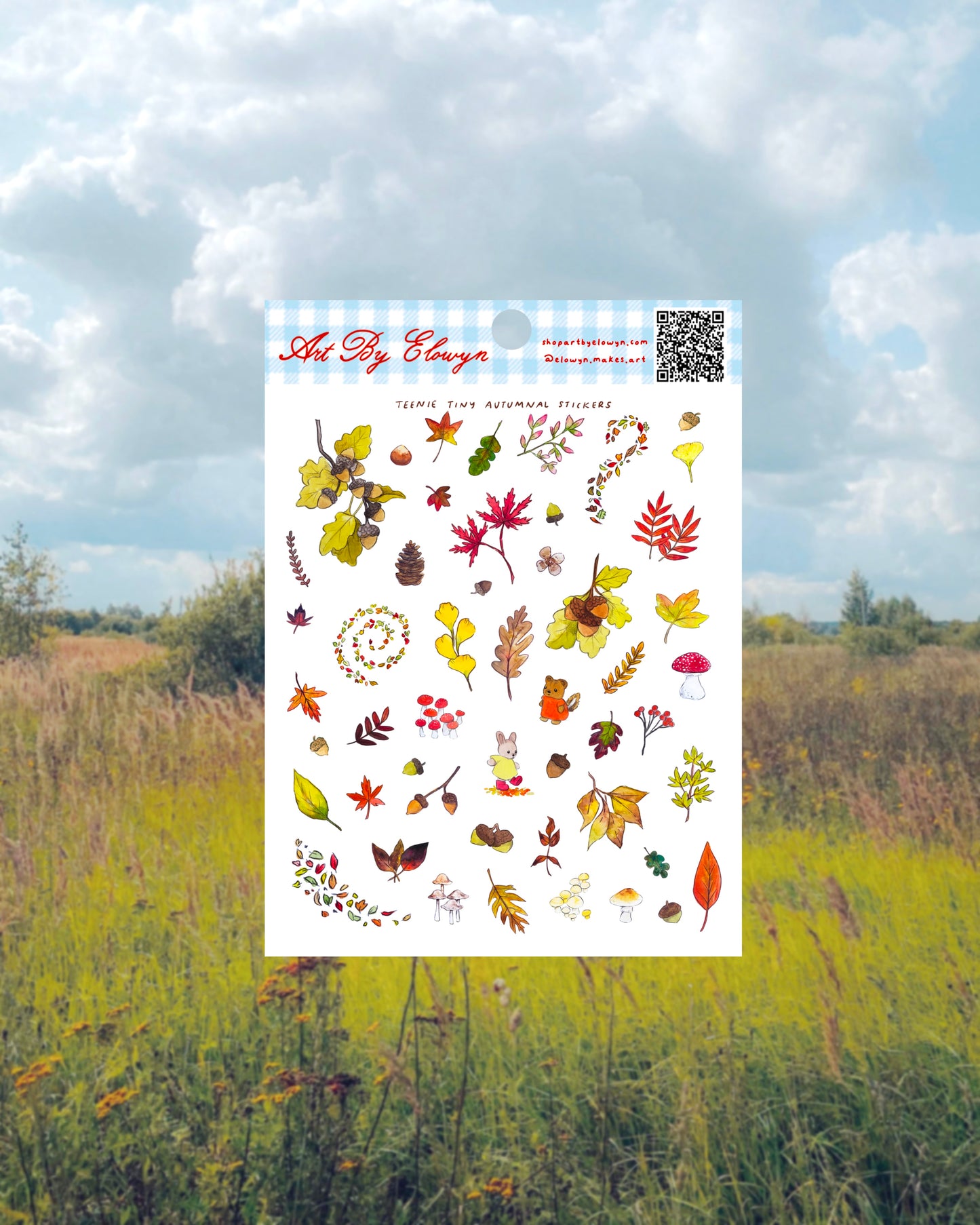 Teenie Tiny Autumnal Sticker Sheet (Limited Release)