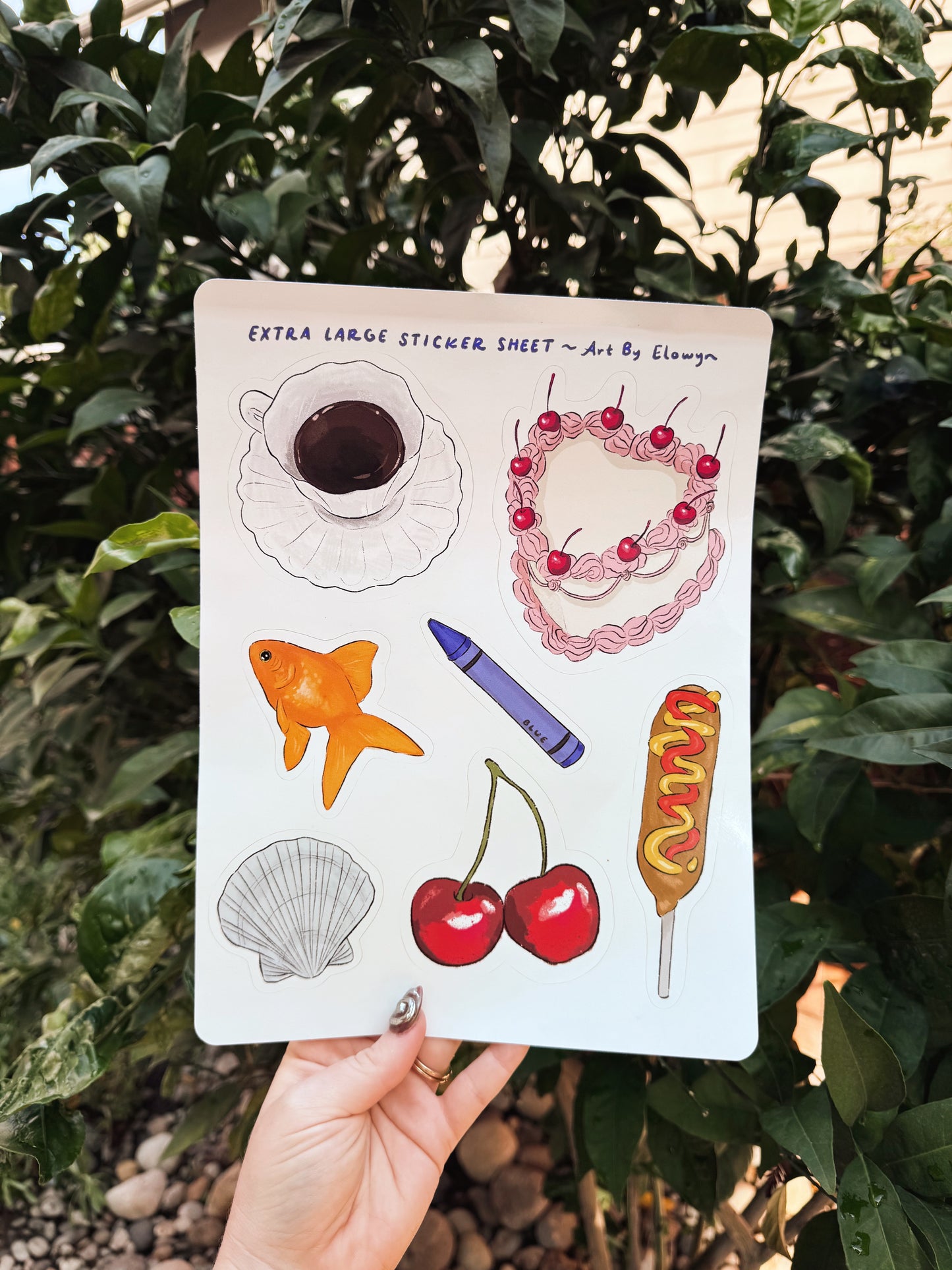 Extra Large Stickers Sheet