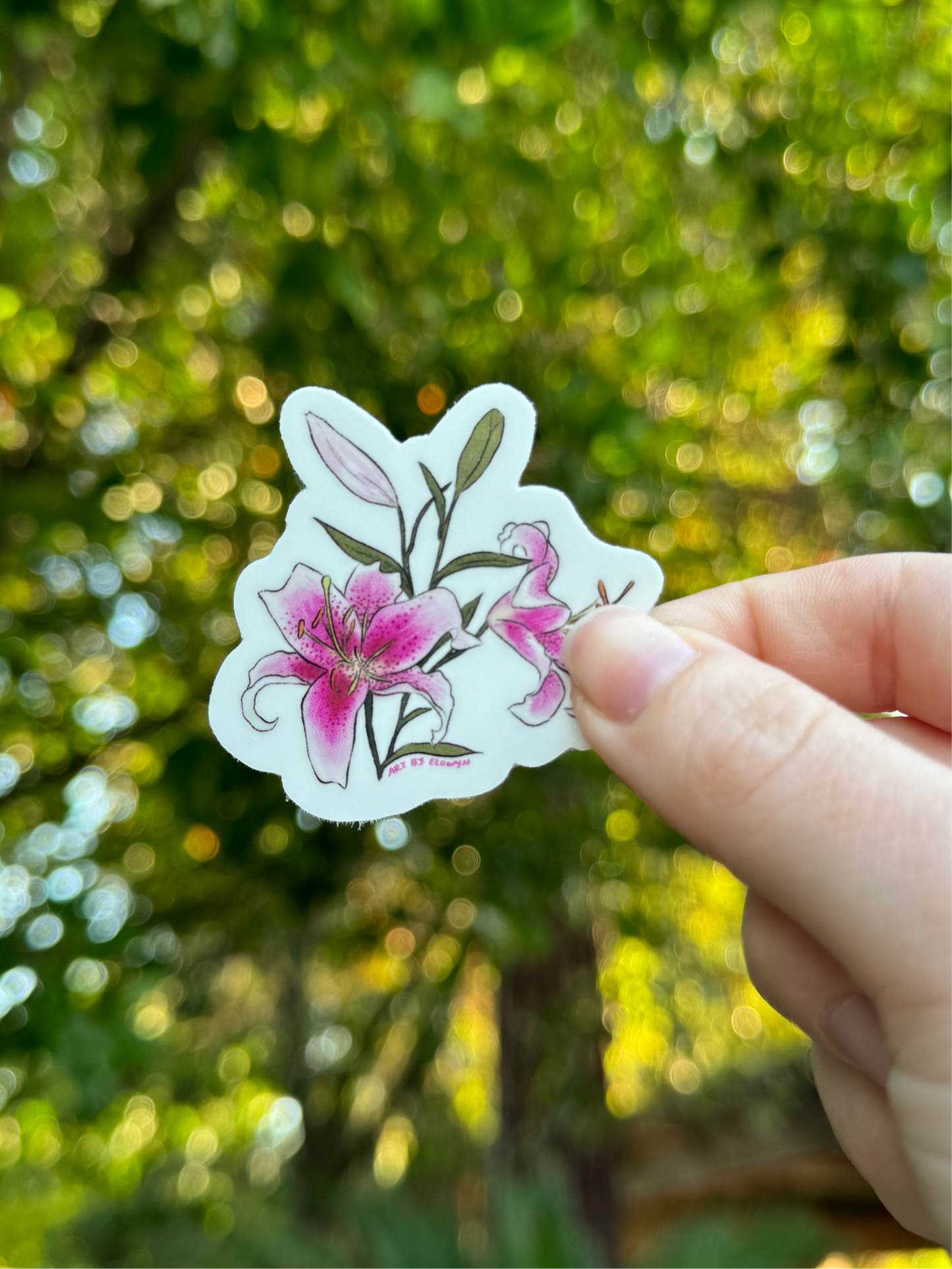 Mini Lillies Sticker