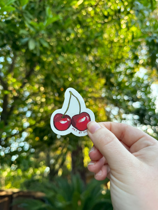 Mini Cherries Sticker