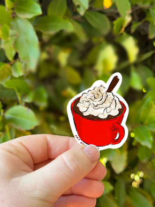 Mini Hot Chocolate Sticker