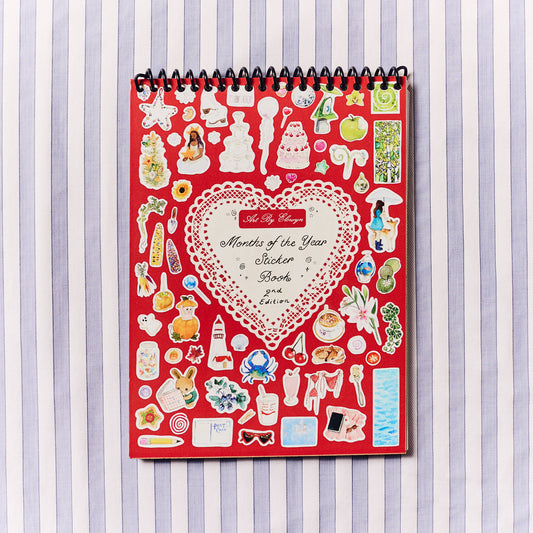 Months of the Year Sticker Book - 2nd Edition