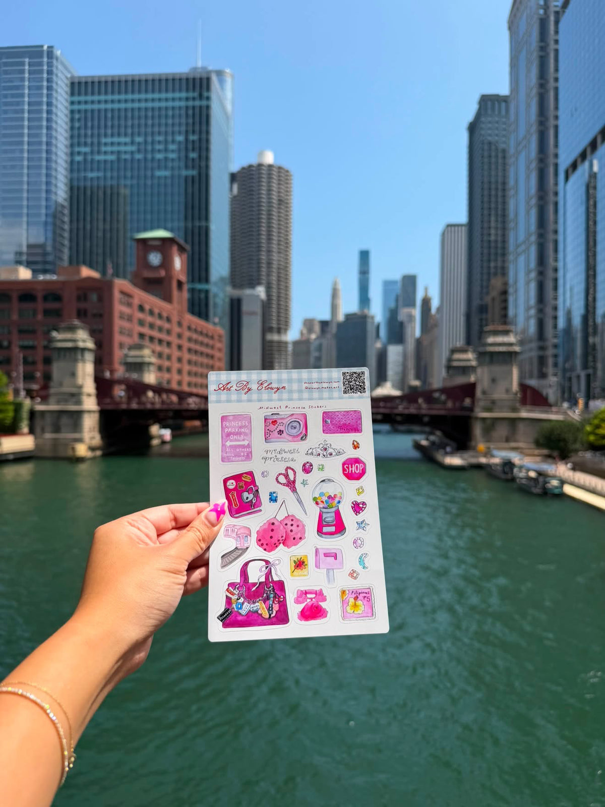 Midwest Prinsesa Sticker Sheet