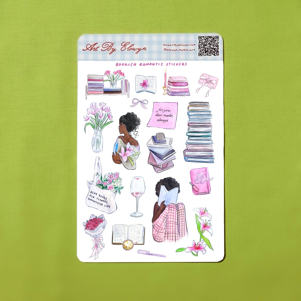 Bookish Romantic Sheet