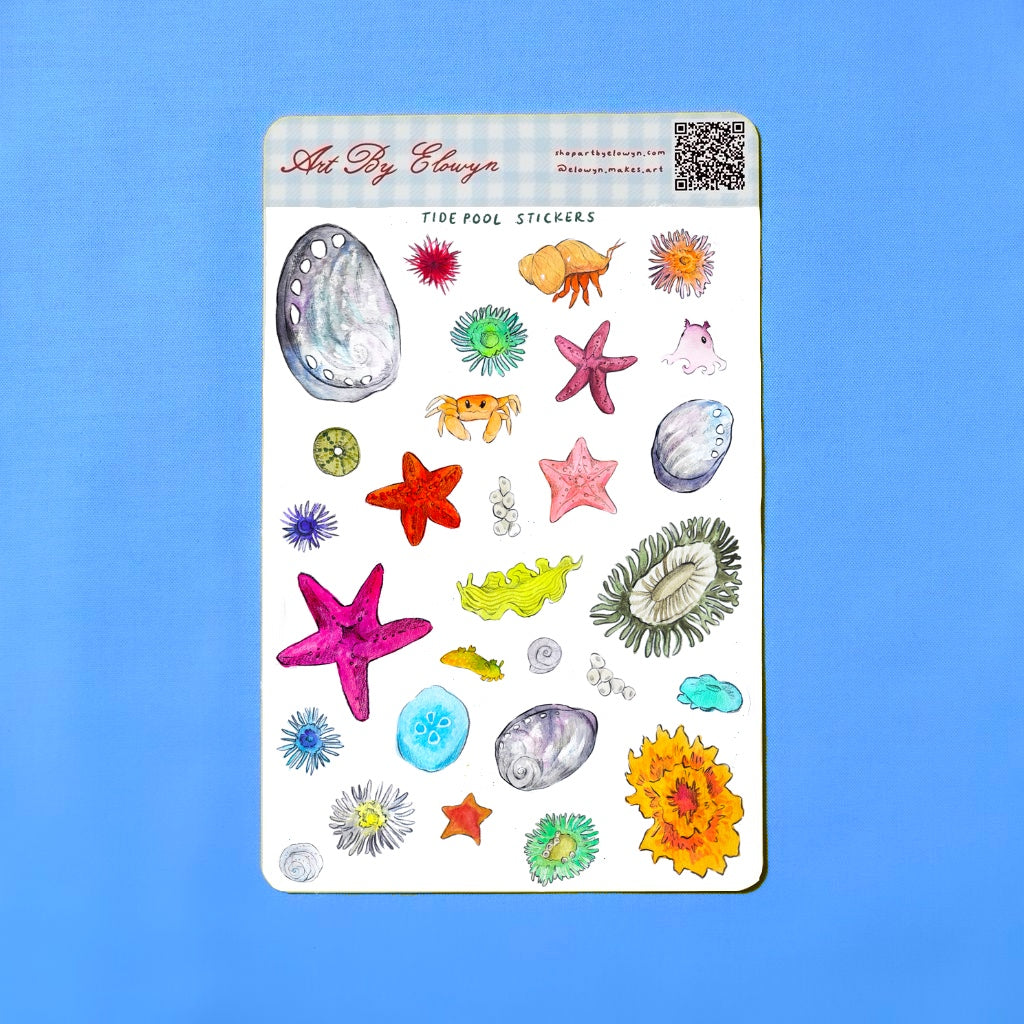 Tide Pool Sticker Sheet