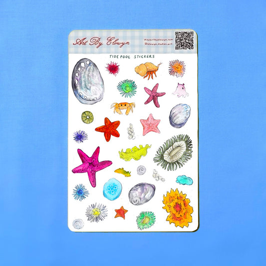 Tide Pool Sticker Sheet
