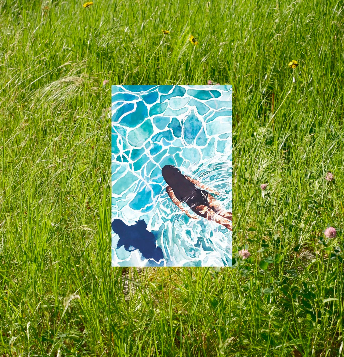 Swimming Pool Print - Remastered 2025 Summer Art Print Collection