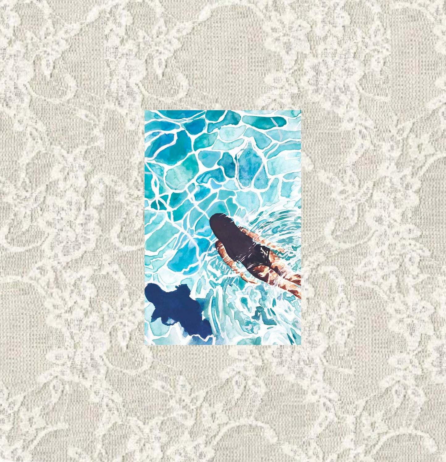 Swimming Pool Print - Remastered 2025 Summer Art Print Collection