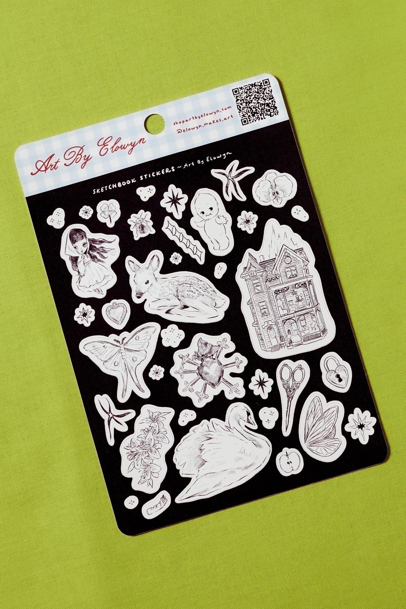 Sketchbook Sticker Sheet