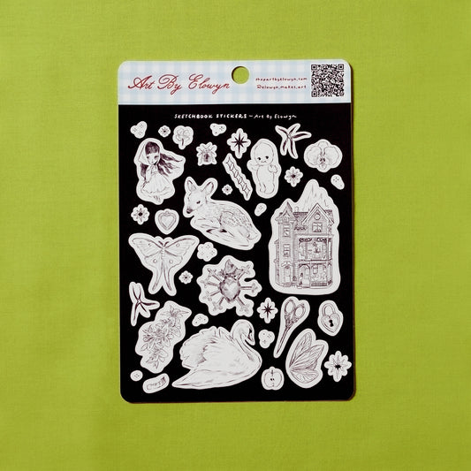 Sketchbook Sticker Sheet