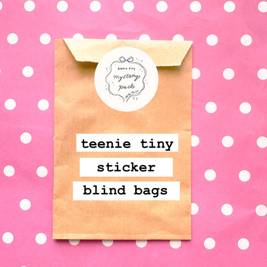 Teenie Tiny Sticker Blind Bag