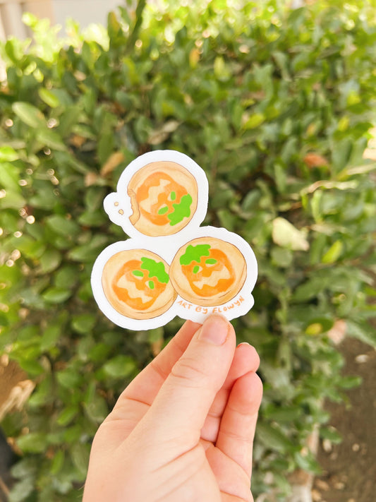 Halloween Sugar Cookie Sticker | Stickers for Hydroflask | Laptop Stickers | Waterproof Stickers | Spooky Season Stickers