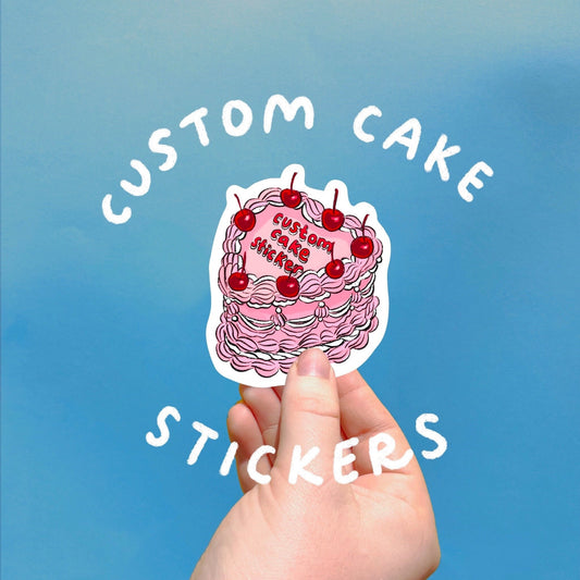 Custom Cake Stickers